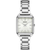 Seiko Essentials Ss Quartz Square Silver Case And Dial, Ss Bracelet (6UNOP)