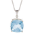 Blue Topaz Necklace (S661T)