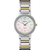 Seiko Crystals Tt Solar Mother Of Pearl Dial, Gold/Silver Bracelet, Medium Size (VN89Y)