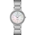 Seiko Swarovski Crystals Ss Solar Mother Of Pearl Dial, Silver Case And Bracelet (JQYRZ)