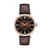 Seiko Men's Presage Watch, Copper Dial, Mock Croc Brown Strap, Automatic (K8GAD)