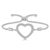 Diamond Heart Bracelet (6SSR8)