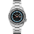 Seiko 5 Sports Ss Automatic Black Dial Se, Racing Inspired, Red Sweep, Ss Bracelet (QVRFS)