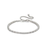 Love All Tennis Slider Bracelet Silver (DA2ZF)