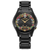 Disney Ladies' Pixar Stainless Steel Bracelet Watch, Black Dial (G08HM)