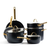 Reserve Ceramic Nonstick 10Pc Cookware Set Black (AVA22)