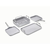 5Pc Square Cookware Set Gray (JY4B1)