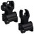 Samson QFHKA2PKG Quick Flip Folding Sights FrontHK Rear A2 Black Anodized for AR15 (Q3UKI)