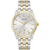 Men's Sutton Silver & Gold-Tone Stainless Steel Watch Silver Dial (T1054)