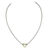 Perola White Seashell Pearl Necklace. Length: 16"-18" Adjustable. Center Motif: 8Mm, 3/4"W X 1/2"H. (6Z0XW)