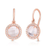 Rose Quartz Earrings (GTE7B)