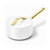 1.75Qt Iconics Nonstick Ceramic Saucepan White/Gold (J11VE)