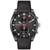 Hugo #Fast Gents. Stainless Steel Case. Black Ip Bezel. Black Calfskin Strap. Black Dial. (1NRRS)