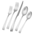 Bellasera 45Pc Satin 18/10 Stainless Steel Flatware Set Matte (7XTRF)