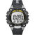 Men's Ironman Traditional 100-Lap Silver-Tone/Black Resin Strap Watch (M4P08)