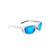 Nuu Landing Polarized Sunglasses White Frame Blue Hawaii Lens (DZ2VH)