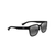 Paulele Asian Fit Polarized Sunglasses Matte Black Frame Neutral Gray Lens (UXYSF)