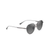 Kaulana Asian Fit Polarized Sunglasses Shiny Ruthenium Frame Neutral Gray Lens (KZX18)