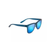 Pehu Polarized Sunglasses Matte Navy Frame Blue Hawaii Lens (DNPFS)