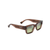 Kenui Polarized Sunglasses Shiny Light Brown Frame Maui Ht Lens (C72X5)