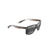Huelo Polarized Sunglasses Translucent Gray Frame Neutral Gray Lens (1OZMA)