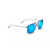 Aeko Polarized Sunglasses Dove Gray Frame Hawaii Blue Lens (E20XU)
