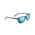 Lele Kawa Polarized Sunglasses Dark Navy Frame Blue Hawaii Lens (HD96B)