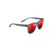 Pehu Polarized Sunglasses Matte Gray Frame Hawaii Lava Lens (KP6XD)