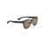 Paulele Asian Fit Polarized Sunglasses Matte Brown Frame Hcl Bronze Lens (2V2NN)
