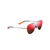 Waiwai Polarized Sunglasses Shiny Ruthenium Frame Hawaii Lava Lens (7GAVA)