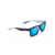 The Flats Polarized Sunglasses Navy Frame Blue Hawaii Lens (NYXPG)