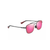 Piwai Asian Fit Polarized Sunglasses Matte Black Frame Maui Sunrise Lens (7D9V7)