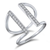 Contemporary Diamond Cuff Ring (6CKLN)