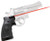 Crimson Trace 011070 LG-207 Lasergrips  Black Red Laser Smith & Wesson K/L & N Frames                                                                                                                    (V9YGJ)