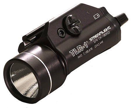 Streamlight 69110 TLR-1 Gun Light  Black Anodized 300 Lumens White C4 LED (CYP0H)