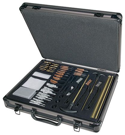 Outers 70090 Aluminum Case 62-Piece Universal Kit Multi-Caliber 62 Piece (2L5M4)