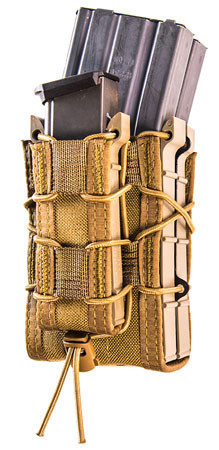 High Speed Gear 112RP0CB TACO X2RP Mag Pouch Triple Coyote Brown Nylon MOLLE Compatible w/ Rifle Compatible w/ Pistol                                                                                    (WGO5V)