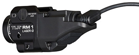 Streamlight 69443 TLR RM 1 Laser-G Rail Mounted Tactical Lighting System  Black Anodized 500 Lumens  White LED/Green Laser (HW6PA)