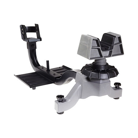 Allen 21925 Shot-Rock Recoil Reducing Shooting Rest Gray Polypropylene w/Steel Frame, Adjustable Front Rest & Feet                                                                                       (23BV8)