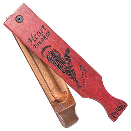 Primos 228 Heartbreaker  Box Call Attracts Turkey Natural/Purple Mahogany                                                                                                                                (963D0)