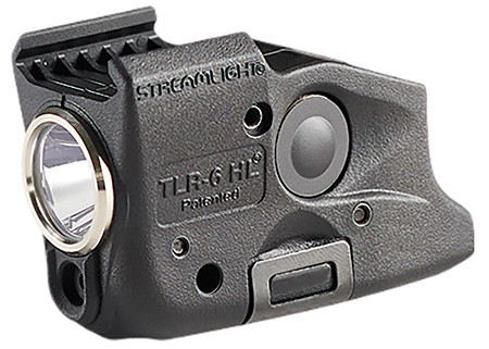 Streamlight 69350 TLR-6 HL G Gun Light  Black 300 Lumens White LED/Green Laser Glock 42/43/43X/48 (3SRQH)