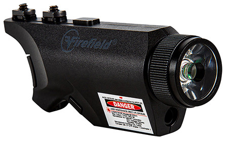 Firefield FF35011K Rival XL Foregrip Flashlight Green Laser Combo  Matte Black 75/150 Lumens White LED Light                                                                                             (AGMLY)