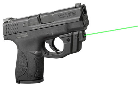 LaserMax GSSHIELDG Green SW GripSense Laser ShieldShield M2.0 Black (Y84PC)