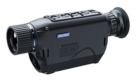 PARD TA6225LRF TA62  Thermal Monocular Black 1.6x 25mm Multi Reticle 640x480, 50Hz Resolution Zoom 2x-8x Features Laser Rangefinder                                                                      (UK2CB)