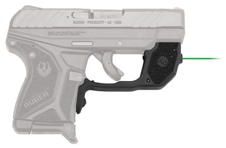 Crimson Trace 0173001 LG-497G Green Laserguard  Black Ruger LCP II (UGCOS)
