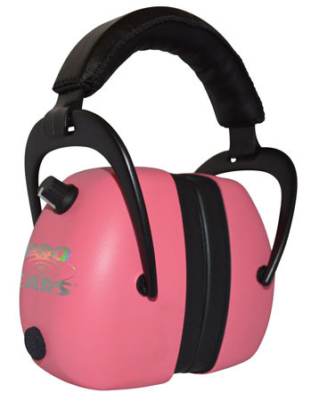 Pro Ears PEG2RMP Gold II 30 Electronic Muff 30 dB Over the Head Pink/Black Adult 1 Pair (3VZC5)