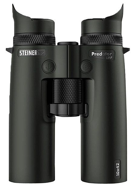 Steiner 2057 Predator  10x42mm Fast-Close Focus, Black Makrolon w/Rubber Armor Features Range-Finding                                                                                                    (GP6CF)