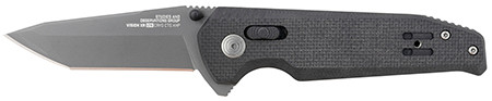 S.O.G SOG12570757 Vision XR LTE 3.36" Tanto Straight/CTS XHP Blade Black G10 Handle                                                                                                                      (YU768)
