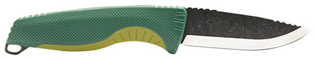 S.O.G SOG17410257 Aegis AT 3.13" Folding Drop Point Part Serrated Black TiNi Cryo D2 Steel Blade, OD Green Textured GRN Handle                                                                           (7BITF)