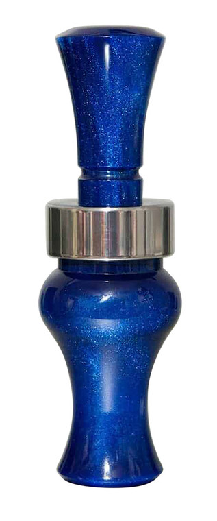 Echo Calls 79014 Meat Hanger  Double Reed Mallard Sounds Attracts Ducks Blue Pearl Acrylic (NDCZH)